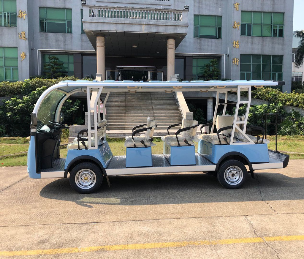 广东绿通LT-S14.C电动旅游观光车 安全高效的绿色出行之选